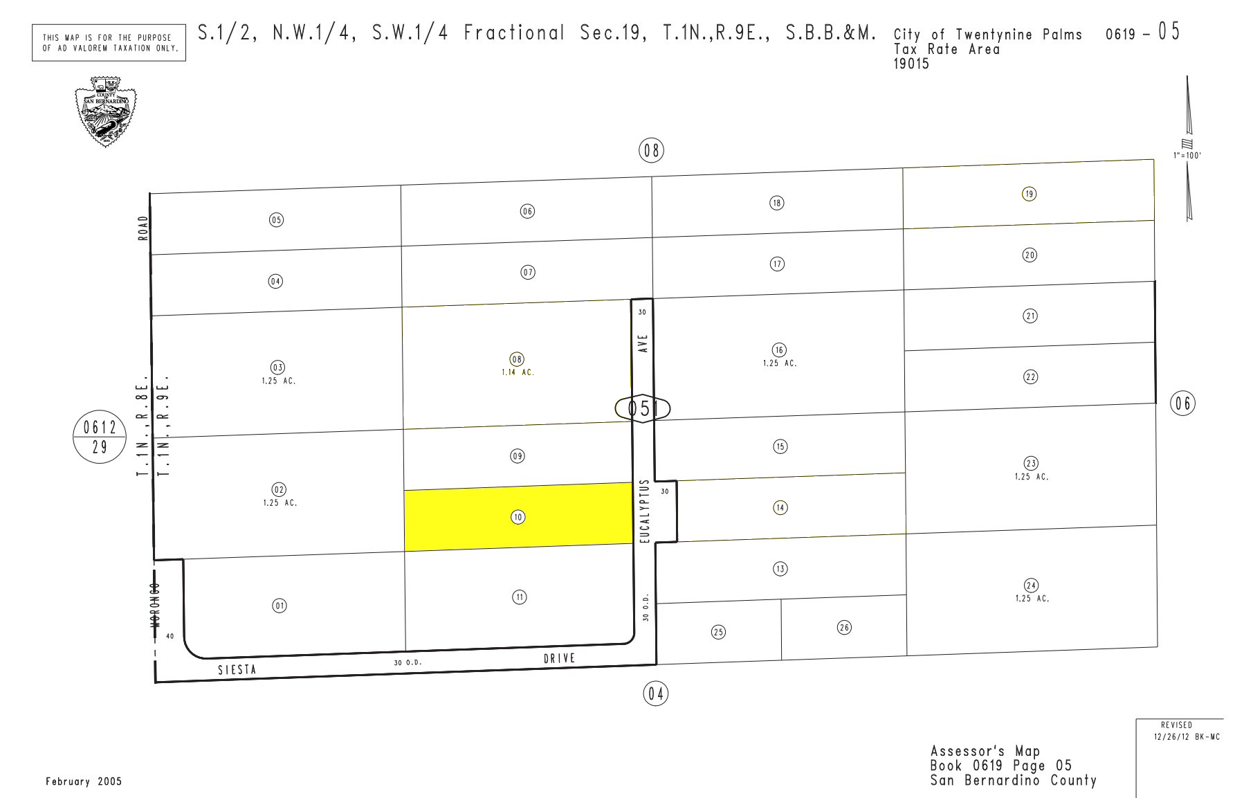.62ac Siesta Dr/Eucalyptus Ave